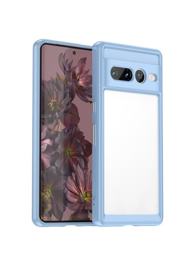 زبون جراب لهاتف Google Pixel 7 Pro 5G من سلسلة ألوان أكريليك + جراب هاتف TPU - Image 1