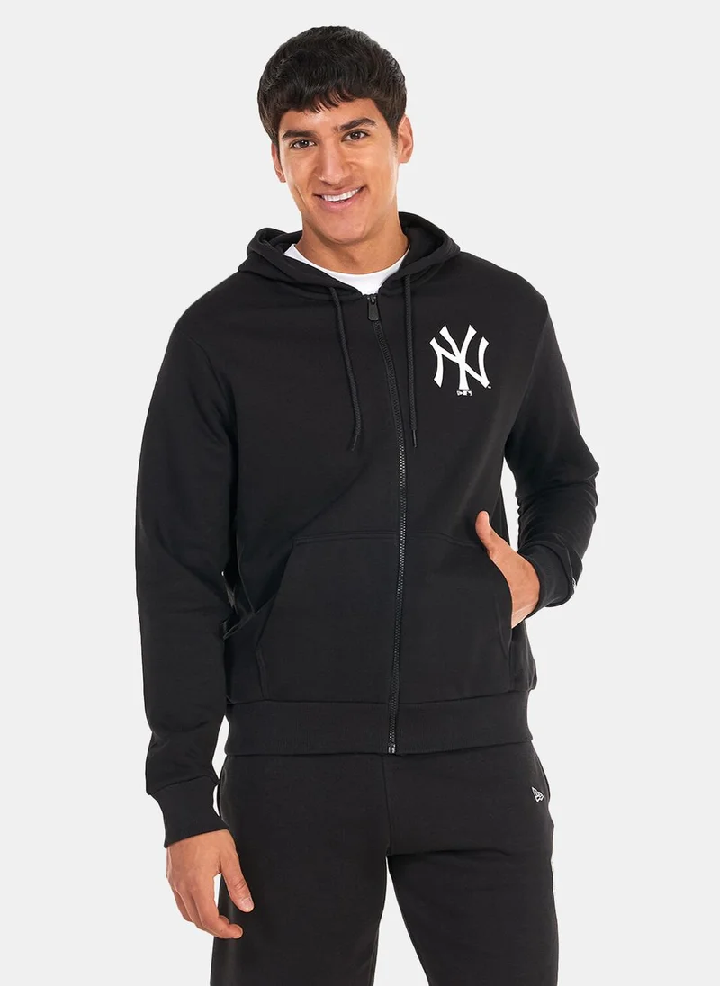 NEW ERA New York Yankees Essentials Full-Zip Hoodie