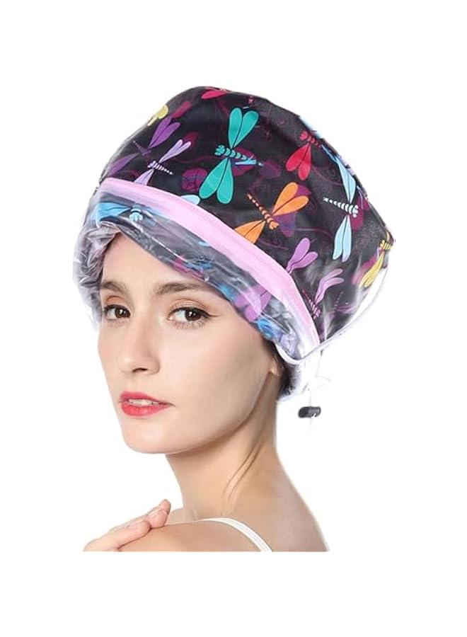 HOOKOR Durku Hair Steamer Cap,Hair Care Hat,Hair SPA Cap,Thermal Hair Cap,Waterproof Home Hair Thermal Care Electric Hair Treatment Beauty Steamer Perfect for Family Personal Care - Image 1
