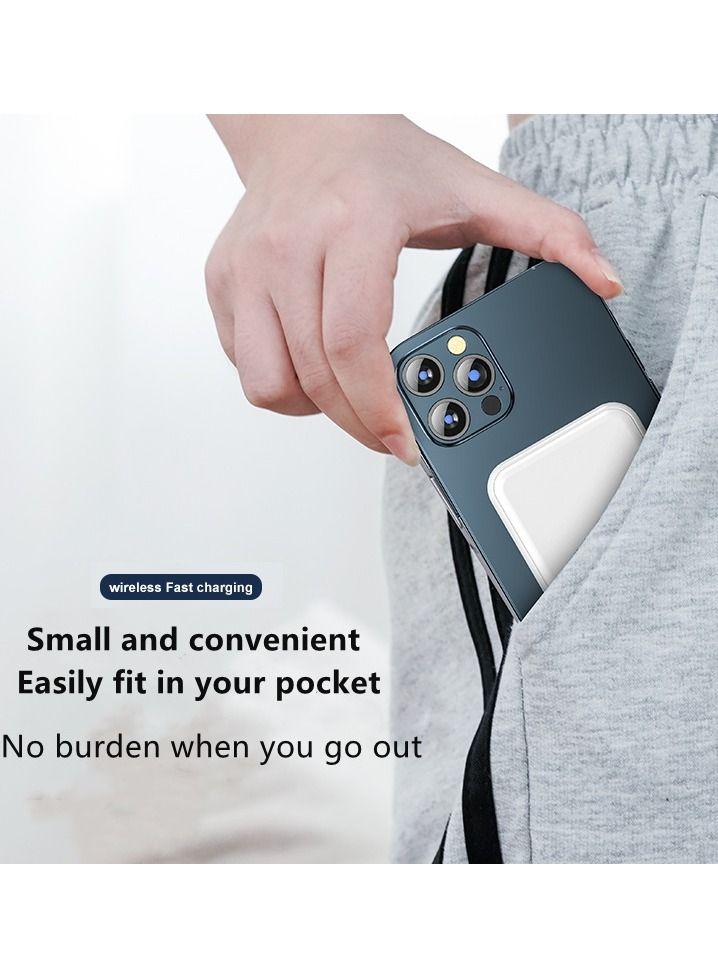 5000mAh Magnetic Wireless Fast Charges For iphone 11 12 13 14 Pro max Magsafe Power Bank Mobile Phone External Battery - Image 5