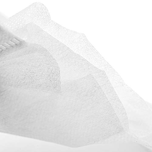 ASGARD Nonwoven Fabric Disposable Multilayer Protective Mask (White, Pack of 100) for Unisex - Image 3