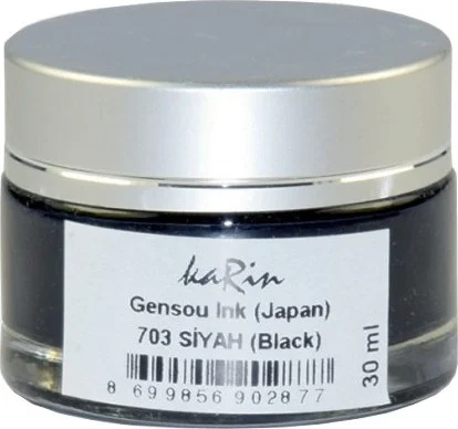 Karin Calligraphy Ink Gensou Ink (Japan) 703 Black
