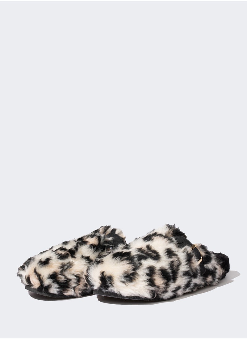 Leopard Printed Flat Sole Slippers - pzsku/Z2687176B5BDF0F76E468Z/45/_/1729507824/7e144bae-eea5-4e74-87d2-81044649b195