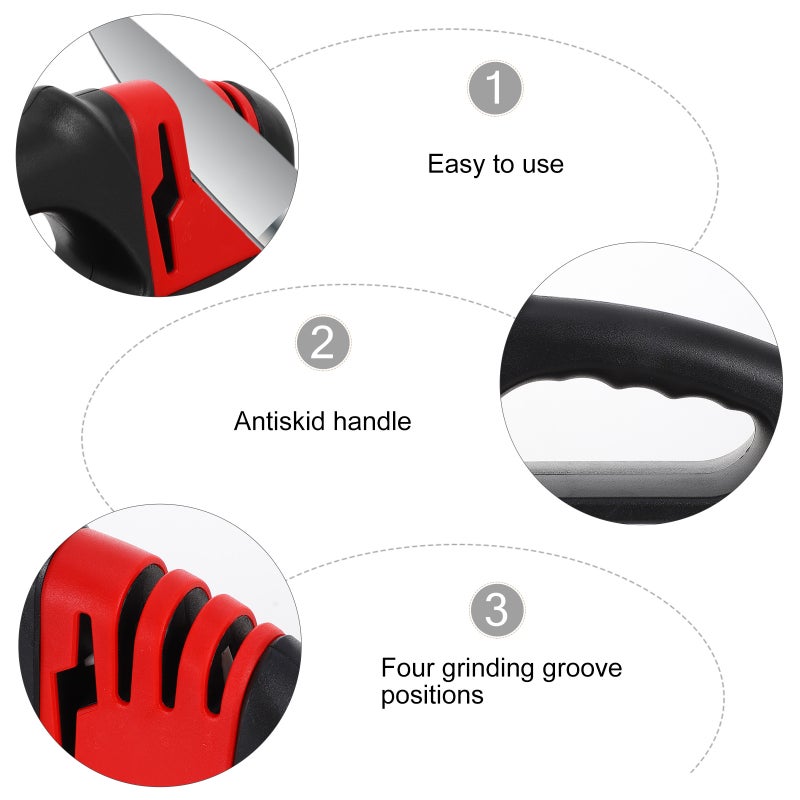 1pc Adjustable Cutter Sharpener Useful Knives Sharpener Manual Knives Accessory - Image 3