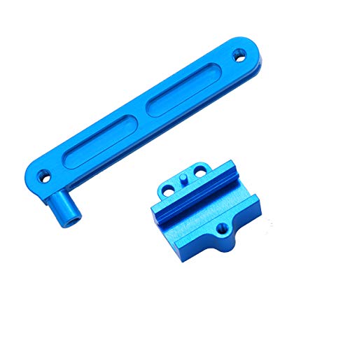 Treehobby Alloy Steering Part Servo Saver Complete Compatible with FY0102030405 Wltoys 1242812423 RC Car Metal Universal Upgrade Steering Assembly - Image 1