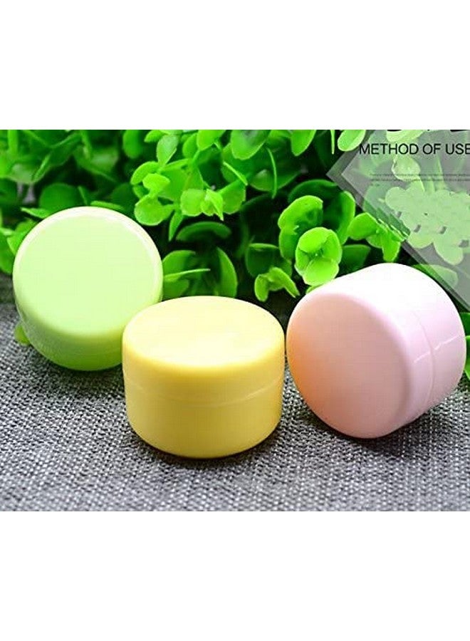 erioctry 5Oz (150G) Refillable Plastic Makeup Cosmetic Jars Empty Face Cream Eye Shadow Lip Balm Lotion Storage Container Pot Bottle Case Holder With Dome Lids (Pack Of 3) (Pink) - Image 4