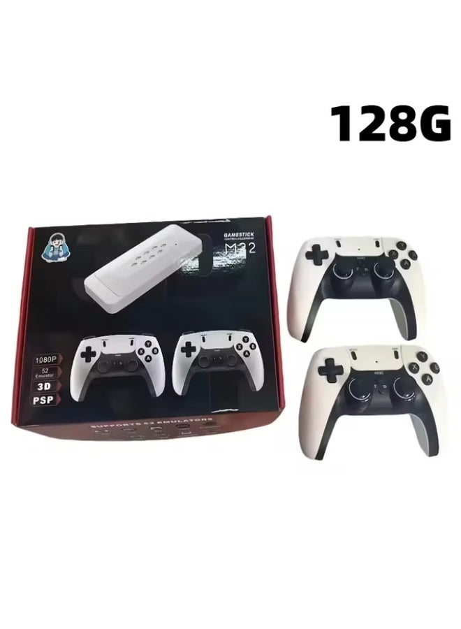 ELTRAZONE M22 Retro Game Stick Console 128GB with 2 Wireless Controllers, Built-in Classic Games, HD TV Output - Image 3