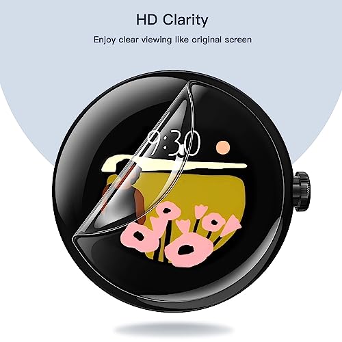 FCS|Pack Of 3|Smartwatch Screen Guard For Fire-Boltt Phoenix Ultra 1.39" Screen Protector|0.125Mm Tpu Self Healing Unbreakable Hd Hydrogel Film|Screen Protector ( This Is Not Tempered Glass) - Image 5