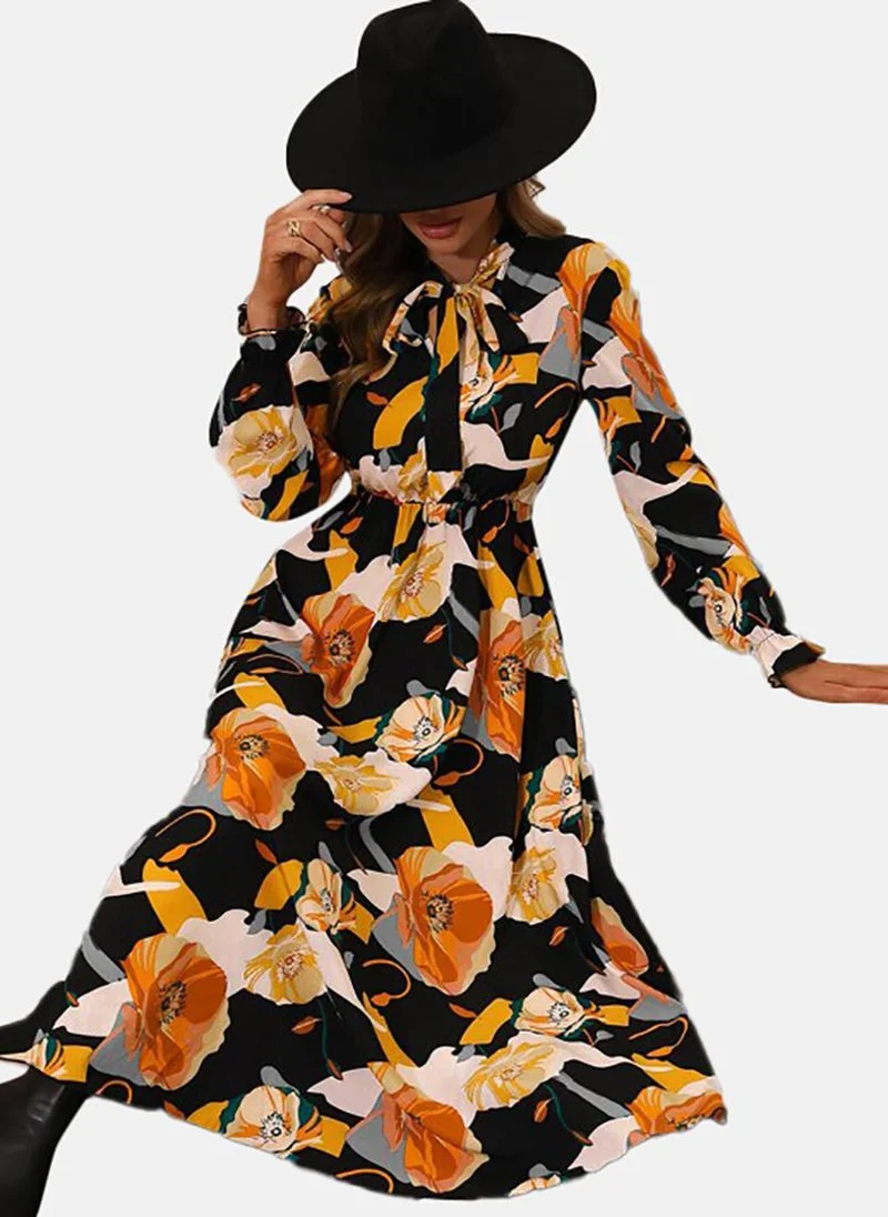YUNIQEE Floral Maxi Dress
