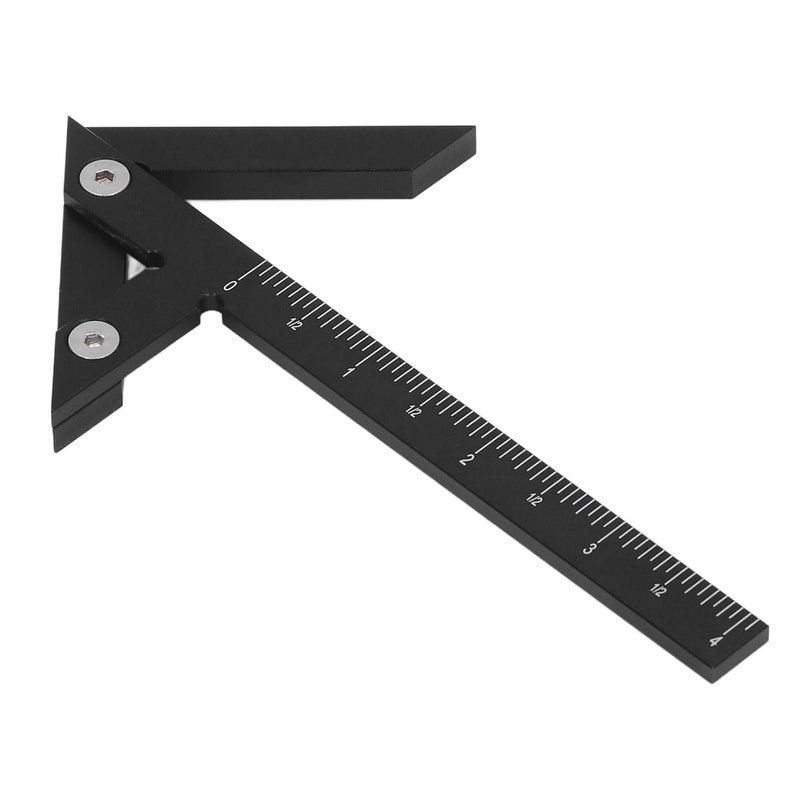 أداة تحديد مركز الألومنيوم لخط الخدش، مكتشف زاوية 45 و 90 درجة لأعمال النجارة - Image 4