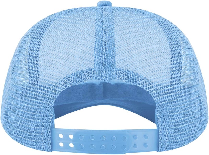 TopTie Kids 5 Panel Trucker Cap Mesh Snapback Hat Foam Front for Boys Girls Aged 3-7 Years Old - Image 5