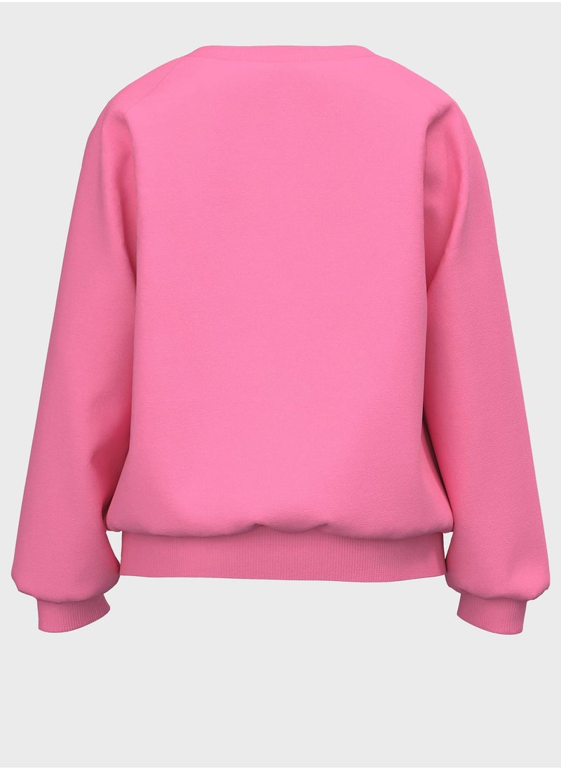 NAME IT - Kids Graphic Print Sweatshirt - Image 1
