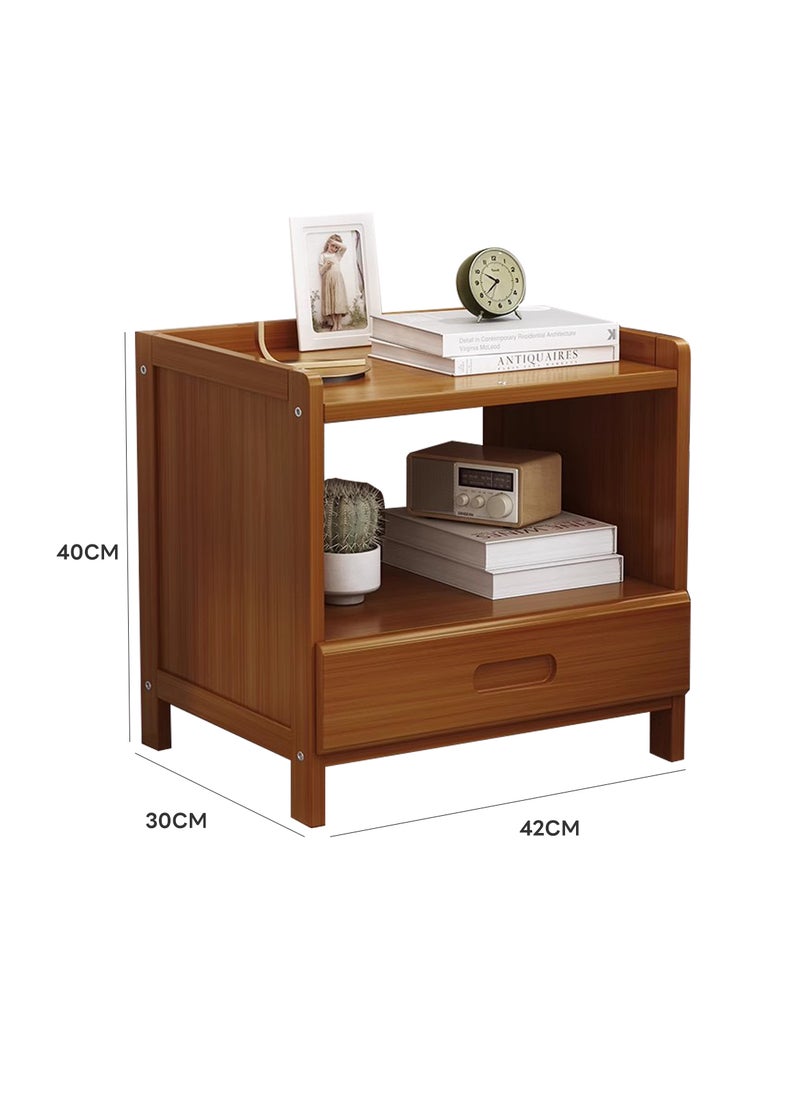 Sharpdo - Home Modern Simple Bedside Table with Drawer Storage Cabinet 42*30*40CM - Image 1