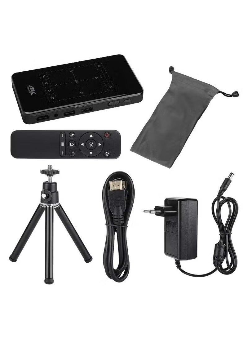 borrego Portable Rechargeable BP09 4K Mini Projector with Bluetooth Built in Android Ultra HD LED Home Cinema Projector with Keystone Correction for Movies and Streaming - Image 5