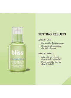BLISS Disappearing Act - Niacinamide PC Serum + Pore Vanish™ Complex - 1 Fl Oz - Shrinks & Blurs Pores - Clean - Vegan & Cruelty Free  - Image 3