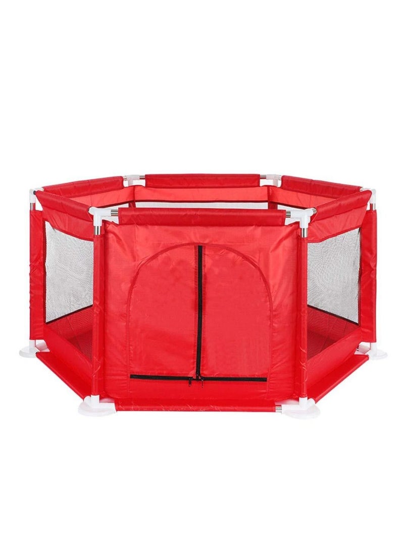 Pikkaboo MyFunPlay Portable Playpen with 30 Free balls - Red - Image 2