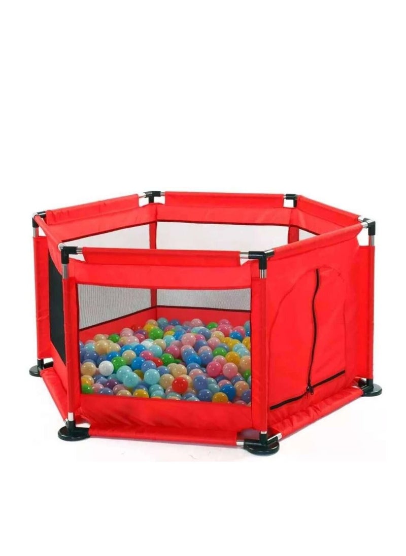 MyFunPlay Portable Playpen with 30 Free balls - Red - pzsku/Z2687C75953C48F53C910Z/45/_/1655200314/d76bd6d3-0df4-4448-91e3-ba466e4c98fa