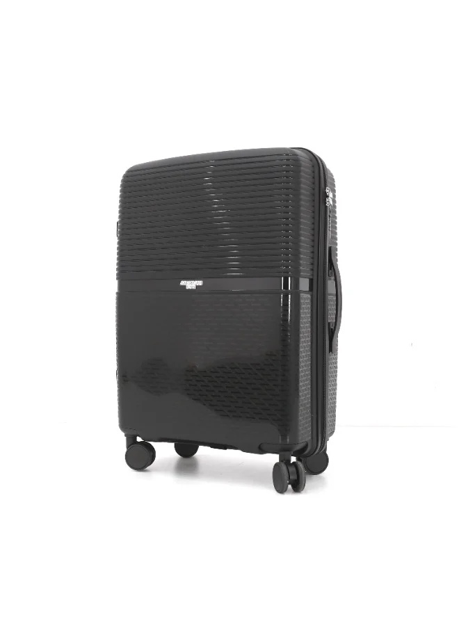 امريكان فلاير AMERICAN FLYER 4 Piece Luggage Set, Lightweight PP Hardside Suitcase Set with TSA Lock, 8 Spinner Wheels, 28 Inch, 24 Inch, 20 Inch & Beauty Case