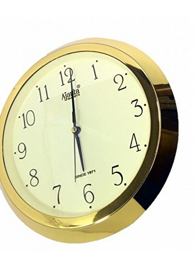 Ajanta Simple Clock (White, 1207)