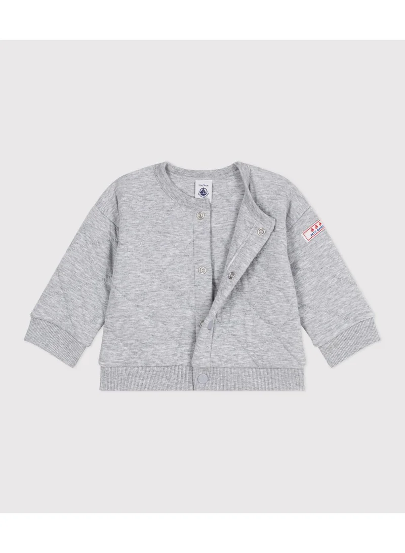 بيتي باتو Babies' plain thick cotton cardigan
