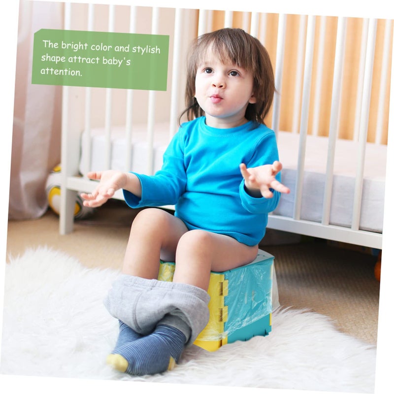 Elongated Travel Potty Seat Portable Folding Car Toilet for Toddlers - Image 5