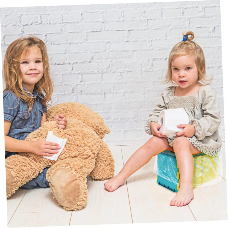 Elongated Travel Potty Seat Portable Folding Car Toilet for Toddlers - Image 4