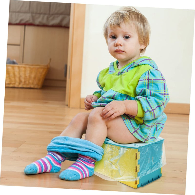 Elongated Travel Potty Seat Portable Folding Car Toilet for Toddlers - Image 3
