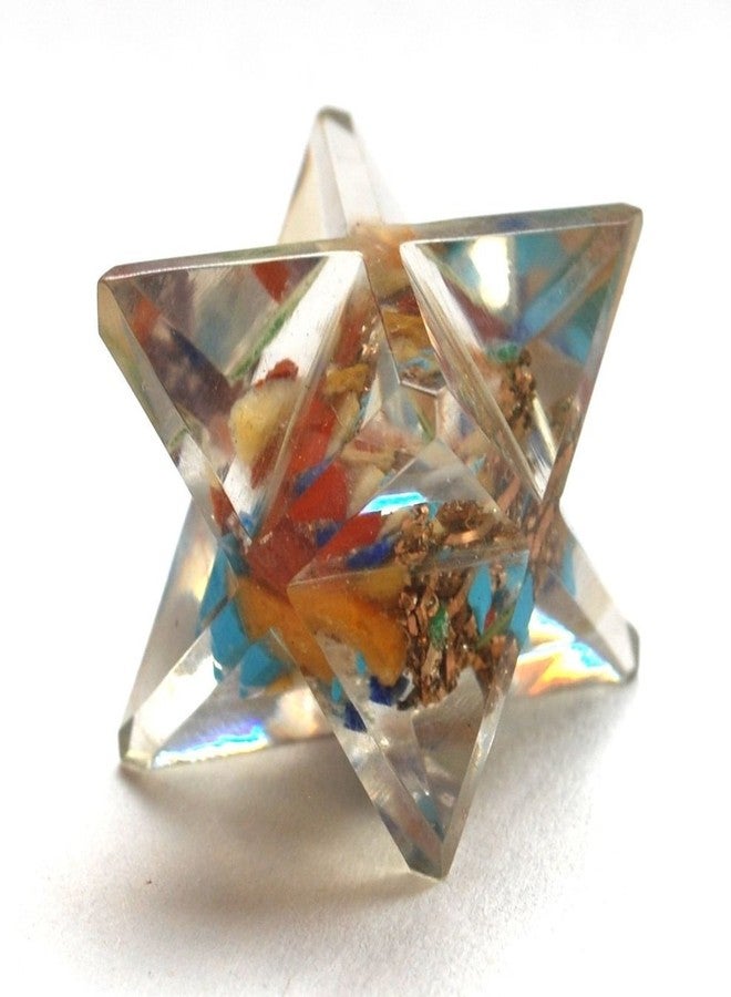 Astroghar Chakra Crystal orgone markaba Star for Reiki and Chakra Healing - Image 1