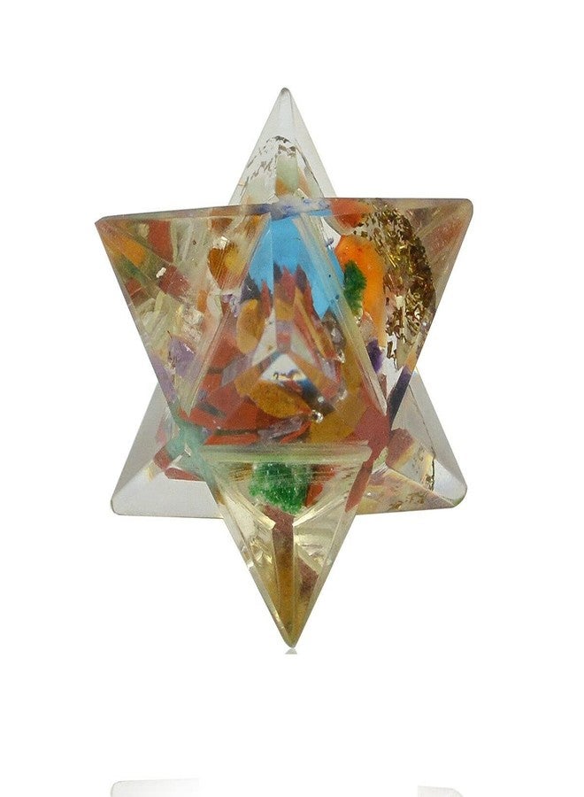 Astroghar Chakra Crystal orgone markaba Star for Reiki and Chakra Healing - Image 2