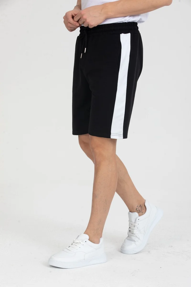 Twenty3 Men's Basic Stripe Detailed Pocket Shorts