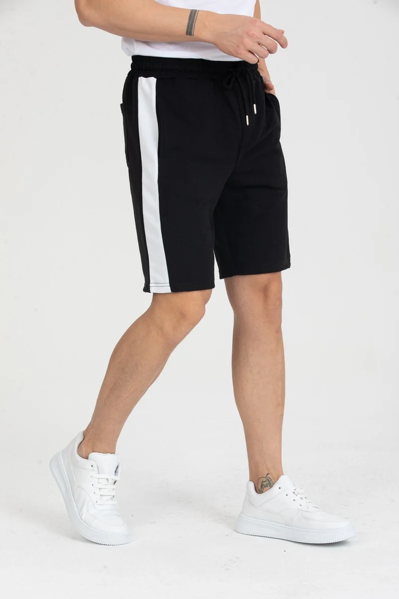 Twenty3 Men's Basic Stripe Detailed Pocket Shorts