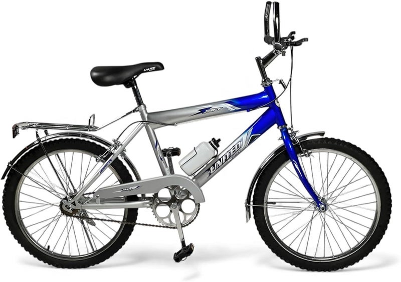 ALBADER Classic Bicycle, Vintage City Bike with Rear Carrier, Steel Frame Bikes, Comfort Commuter Bike, Dual Brake Road Bicycle, Daily Riding Bike, School Bicycle, Outdoor Bicycles - Image 1