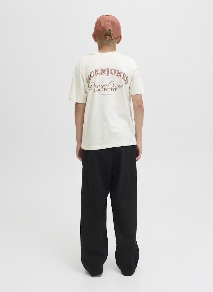 Jack & Jones Junior Youth Logo Crew Neck T-Shirt - Image 2