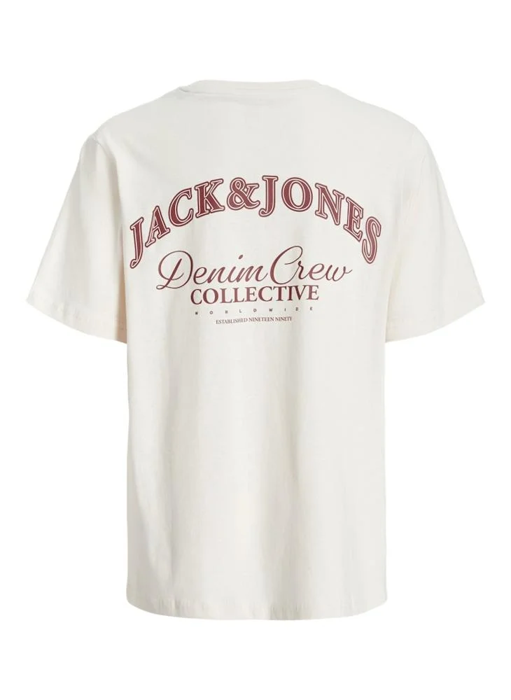 Jack & Jones Junior Youth Logo Crew Neck T-Shirt