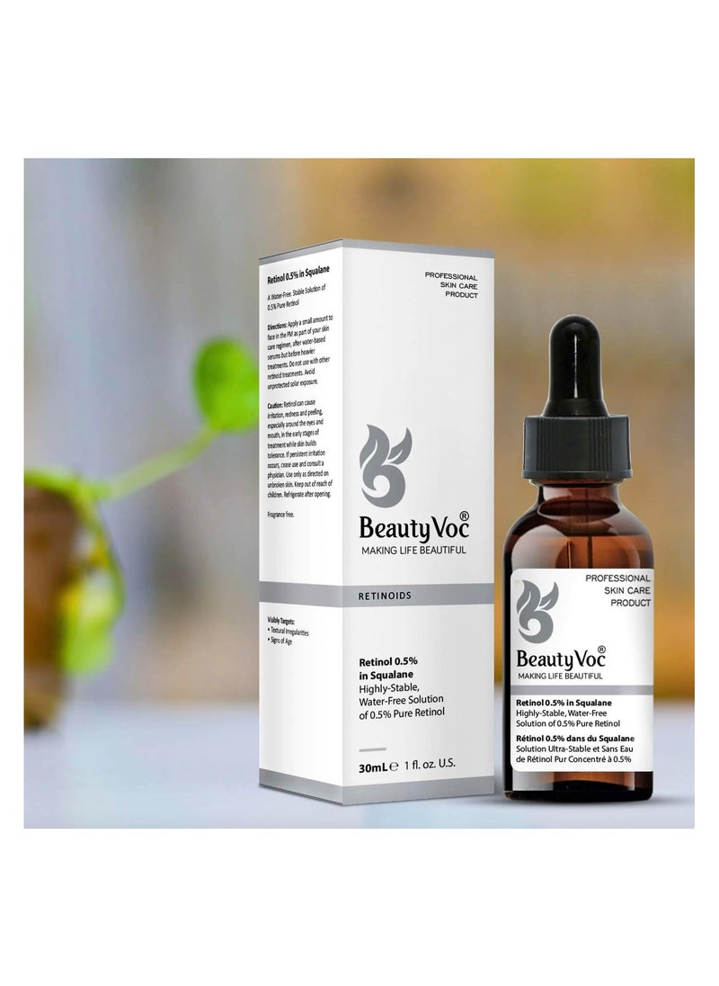 BEAUTY VOC Retinol 0.5% Face Serum,30ML  - Image 3