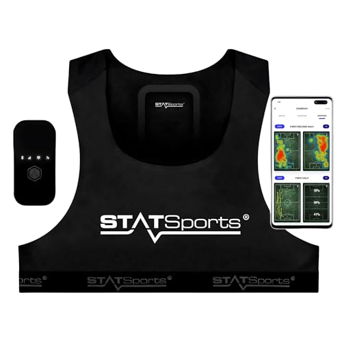 STATSports ستاتسبورتس أكاديمية GPS تتبع كرة القدم سترة - متعقب رياضي متكامل متقدم مع تمارين، تدريب وتغذية - يتتبع 24 مقياس رئيسي - سترة GPS لكرة القدم مستخدمة من قبل اللاعبين المحترفين والفرق، حجم XL للبالغين - Image 4