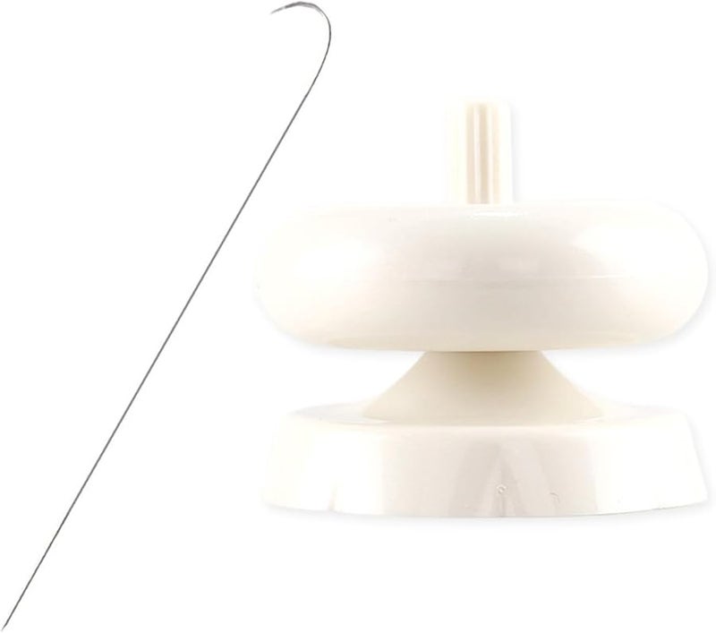 حامل الخرز مع إبرة مرنة وعين قوية، مجموعة جهاز خرز محمول - Image 4