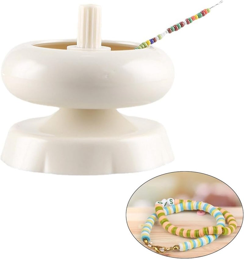 حامل الخرز مع إبرة مرنة وعين قوية، مجموعة جهاز خرز محمول - Image 3