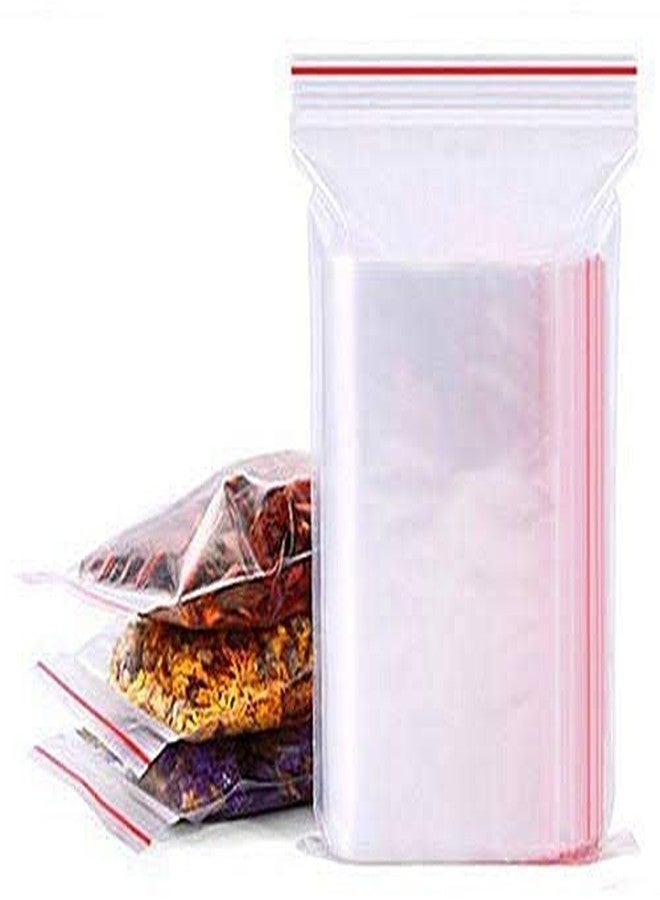 Grun أكياس بلاستيكية ذاتية الإغلاق من نوع Grun Zip Lock، مقاس 3 × 4 بوصة، 200 قطعة، شفافة - Image 2