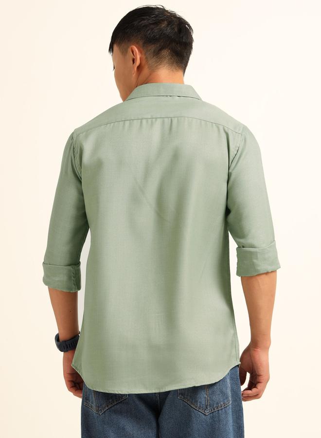 بوشيرت قميص كاجوال كلاسيك بأكمام طويلة - Image 4