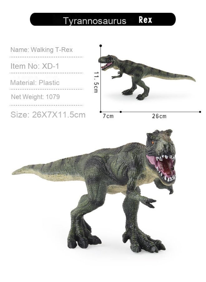 NIBEMINENT Realistic Tyrannosaurus Rex Dinosaur Model - Jurassic Animal Dinosaur Collection