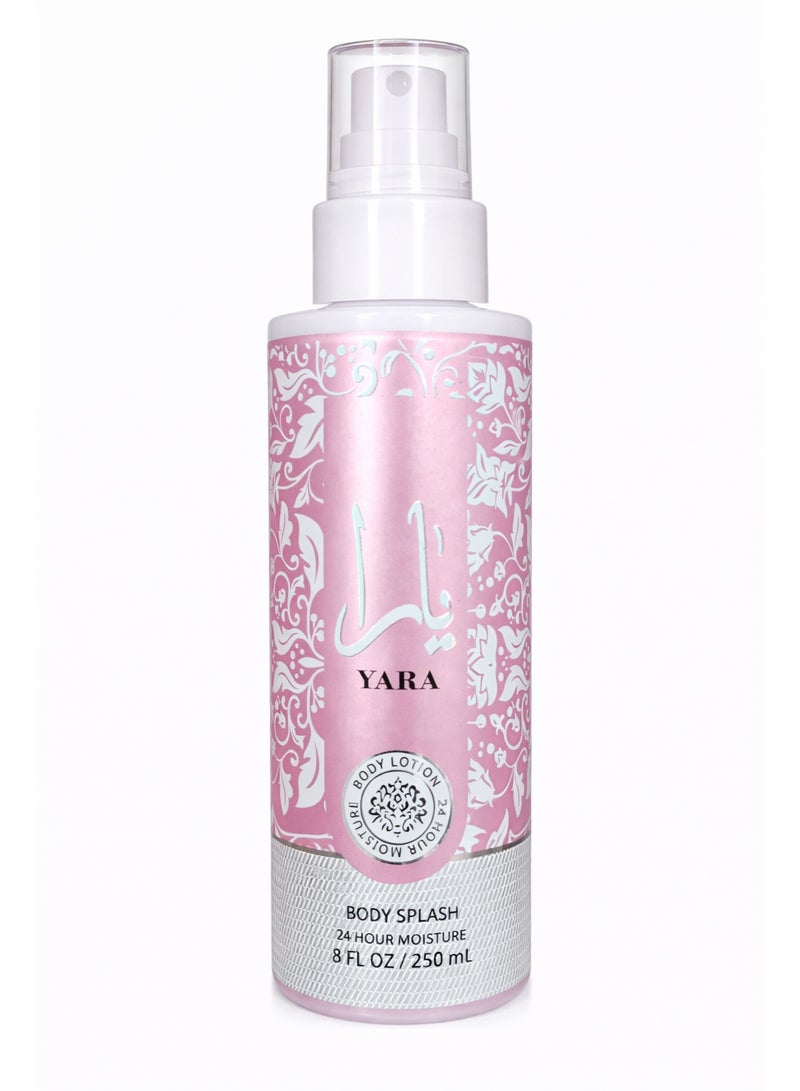 بخاخ معطر للجسم يارا – ترطيب يدوم حتى 24 ساعة – 250 مل