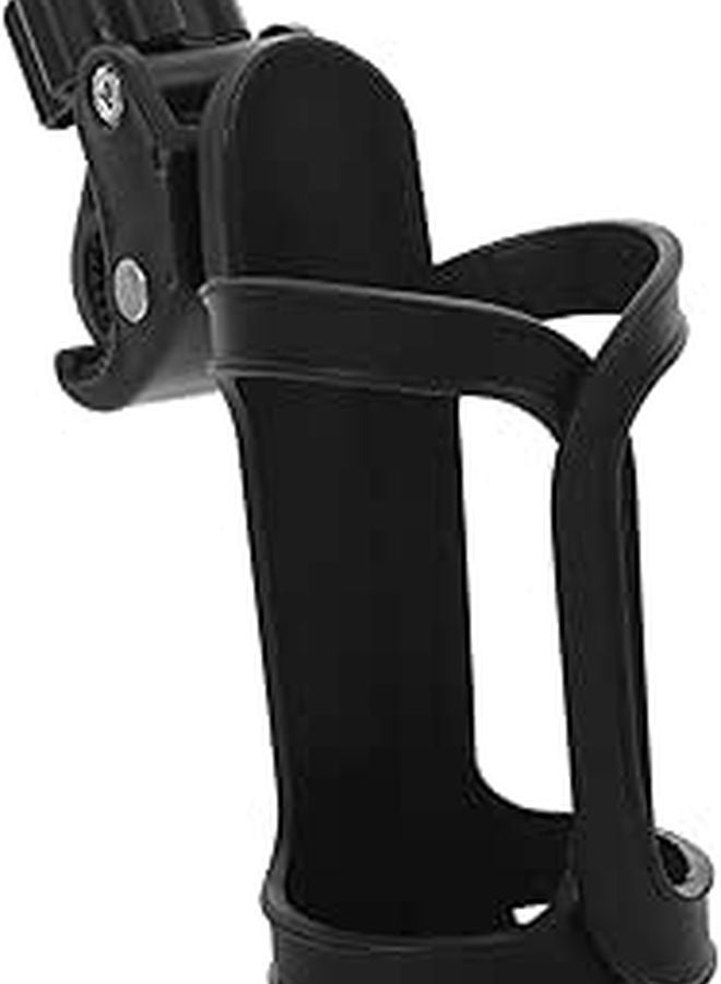 Universal Plastic Drink Cup Holder for Wheelchairs Strollers and Walkers Easy to Attach - Image 1