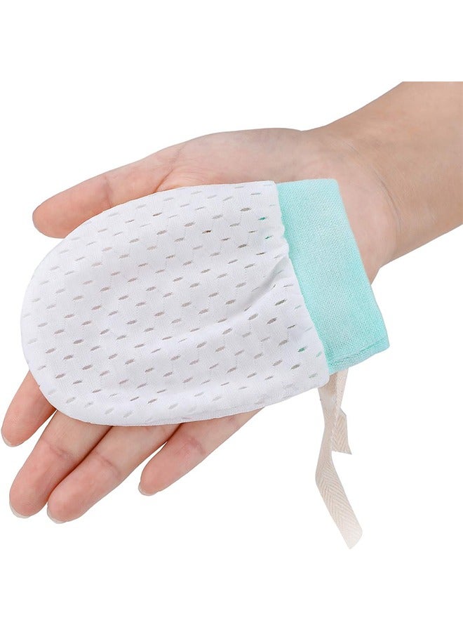 HS 3 Pairs Baby Anti Scratch Mittens For Newborn Boys Girls, Elasticity Adjustable Breathable Meshes No Scratching Gloves Mitts Mits, Suit 0-18 Months Boy And Girl - Image 5
