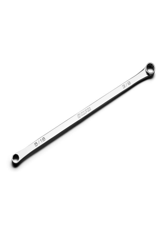 Capri Tools 0 Degree Offset Extra Long Box End Wrench, CP11800-51638, 5/16 x 3/8 in - Image 1