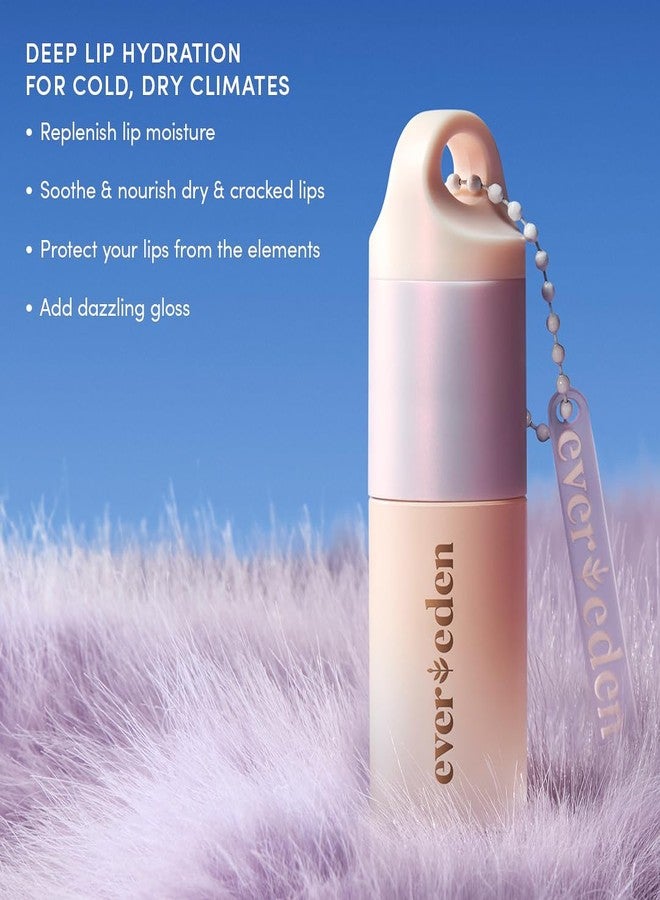 Evereden Super Rich Hydrating Lip Oil: Clean & Vegan, Nourishing, Soothing, & Glossy Lip Glow Oil for Cold & Dry Weather - With Chaga Mushroom & Ceramides - Image 3