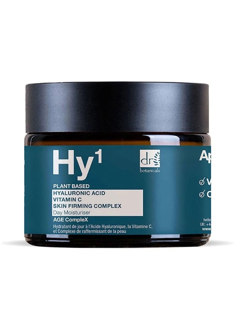 DR BOTANICALS Dr. Botanicals Hy1 Hyaluronic Acid, Vitamin C Skin Firming Complex Day Moisturizer 60ml - Image 1