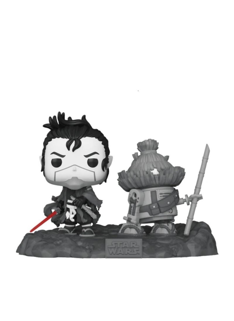 Funko Pop Deluxe Star Wars Ronin And B5-56 Exclusive Action Figure 