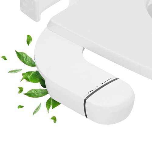Aluan Ultra-Slim Bidet Attachment for Toilet – Non-Electric, Adjustable Dual Nozzle Fresh Water Spray for Rear & Feminine Wash, Self-Cleaning Design, One-Knob Control for Easy Use - Image 1