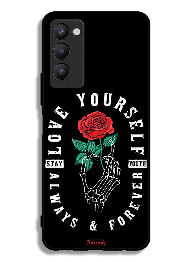 Tolwak Tecno Camon 18P Protective Case Cover Love Yourself Always - Image 2